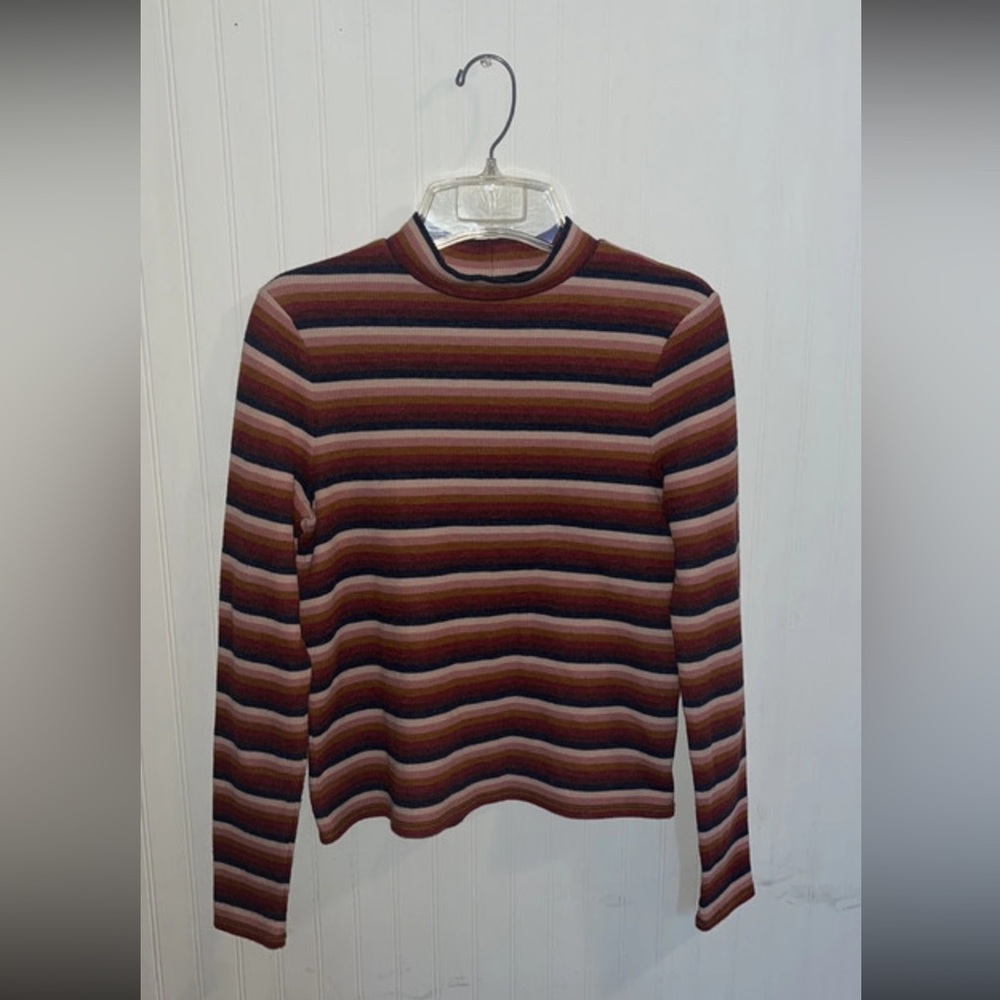American Eagle Mock Neck Long Sleeve